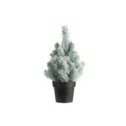 Kerstboom Mini Snowy Groen 19x19xh30cm K Unststof 