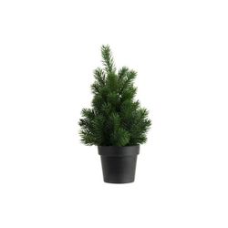 Kerstboom Mini Groen 12x12xh22cm Kunstst Of 