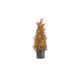 Kerstboom 25 Led Lights Glitter Koper 15 X15xh43cm Kunststof Excl 3 Aaa Batt 