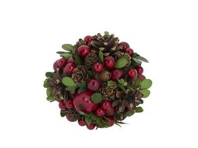 Hanger Bal Red Fruit Mix Groen D11cm Kun Ststof