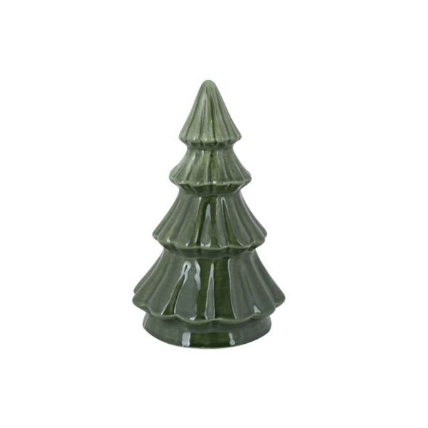 Kerstboom Mosgroen 10,5x10,5xh16,1cm Ron D Keramiek 