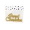 Hanger Set6 Merry Christmas Goud 20cm Ku Nststof 