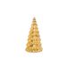 Lamp Kerstboom Incl. 3xlr44 Batt Goud 9x 9xh15cm Glas 