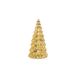 Lamp Kerstboom Incl. 3xlr44 Batt Goud 9x 9xh15cm Glas 