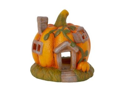 Citrouille House Orange 16x15,7xh16cm Ro Nd Ceramique