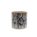 Cosy @ Home Bloempot Serra Blue Art Blauw 11,5x11,5x H11cm Rond Aardewerk