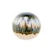 Cosy @ Home Bal Colormix Glazing Blauw 10,5x10,5xh10 Cm Rond Aardewerk