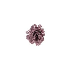 Roos Clip Glitter Roze 10x10xh8cm Kunsts Tof 