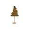 Kerstboom Knitted Wool Groen 14x7,5xh32c M Textiel 