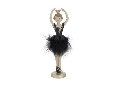 Balletdanser Elouise Standing Zwart 7x7x H22cm Resin