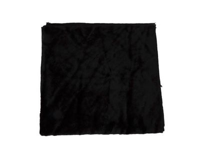 Chemin De Table Fur Look Noir 40x150xh2c M Polyester