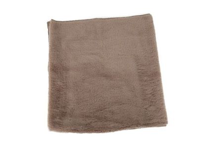 Chemin De Table Fur Look Cognac 40x150xh 2cm Polyester