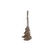 Hanger Xmas Tree Velvet Cognac 9x105xh3c M Textiel 