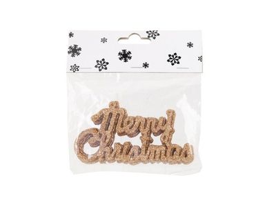 Hanger Set6 Merry Christmas Koper 10cm K Unststof