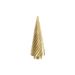 Kerstboom Spiral Stripes Goud 8,5x8,5xh2 4,5cm Resin 