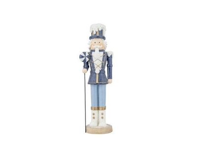 Notenkraker Staff Blauw 12x10,5xh41cm Re Sin