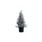 Kerstboom 15 Led Lights Glitter Zilver 1 3x13xh33cm Kunststof 