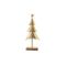 Kerstboom On Foot Goud 26x12xh63,5cm Met Aal 