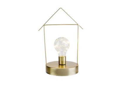 Maison Led Pl Bulb 7 Light Beads 2aabat Not Incl Dore 15,5x12xh23,5cm Metal