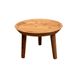 Cosy @ Home Bijzettafel Bowl Natuur 42x42xh29cm Rond  Acacia