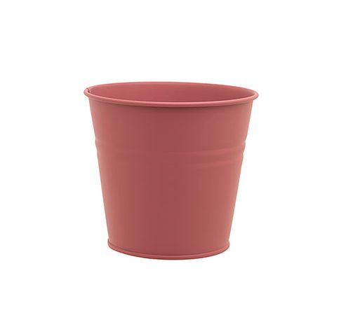 Cachepot Urban Rose 18x14xh16cm Rond Con Ique Metal  Cosy @ Home