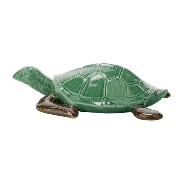 Schildpad Groen 23,5x17,3xh6,2cm Langwer Pig Dolomiet 