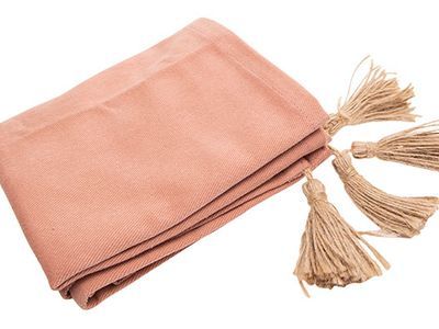 Tafelloper Twill Roze 40x140cm 