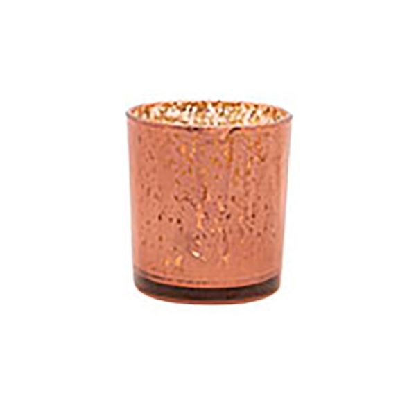 Cosy @ Home Theelichthouder Herbs Roze 7x7xh8cm Glas 