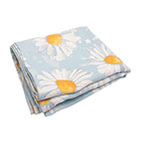 Tafelloper Daisies Blauw 40x140cm  