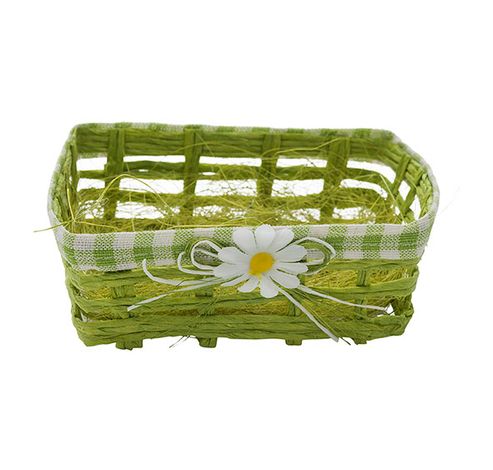 Panier Daisy Vert 16x13xh6,5cm   Cosy @ Home