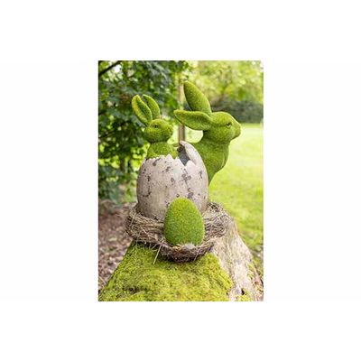 Oeuf Vase Brun 23x23xh31cm Magnesium   Cosy @ Home