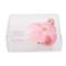 Vogel Clip Set2 Birdy Roze 12x3xh4cm Lan Gwerpig Kunststof 