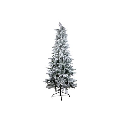 Arbre Mixed Pvc Flocking  Vert H210cm D101cm 568pvc 411pe Pre Branches  Cosy @ Home