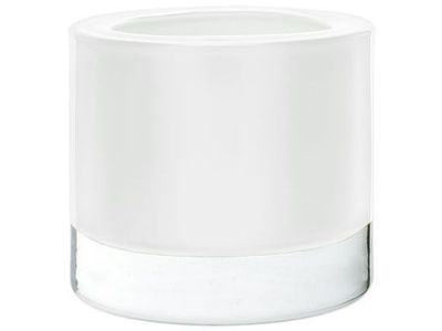 Theelichthouder Set12 Perle Wit D6.5xh6 Cm In Display