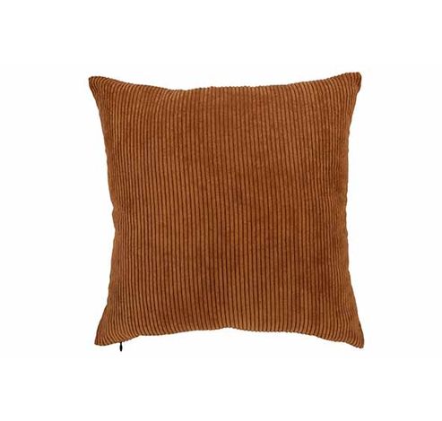 Kussen Corduroy Bruin 45x45xh15cm Polyes Ter  Cosy @ Home