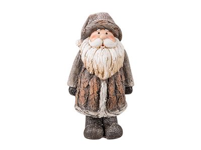 Kerstman Standing Greige 25x18xh45cm And Ere Keramiek