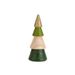 Kerstboom Goldy Green Multi-kleur 6x6xh1 5,5cm Rond Hout 