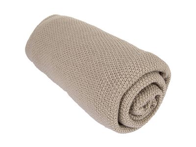 Plaid Sines Lichtgrijs 127xh152cm Acryl 