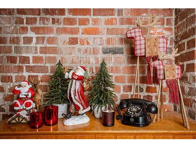 Hert Long Legs Cute Rood 28x28xh73cm Lan Gwerpig Foam