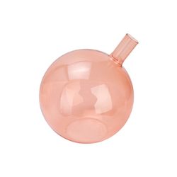 Cosy @ Home Vaas Ball Roze D15xh16,5cm Glas  