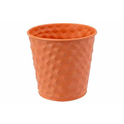 Bloempot Brick Koraal 11x8,2xh10,6cm Ron D Conisch Metaal  Cosy @ Home