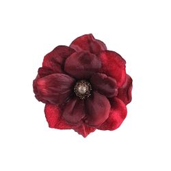 Clip Anemone Rood 11x11xh5cm Kunststof  