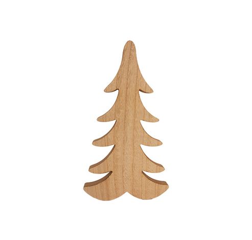 Arbre De Noël Naturel 16x2xh28cm Bois   Cosy @ Home