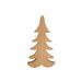 Kerstboom Natuur 16x2xh28cm Hout  