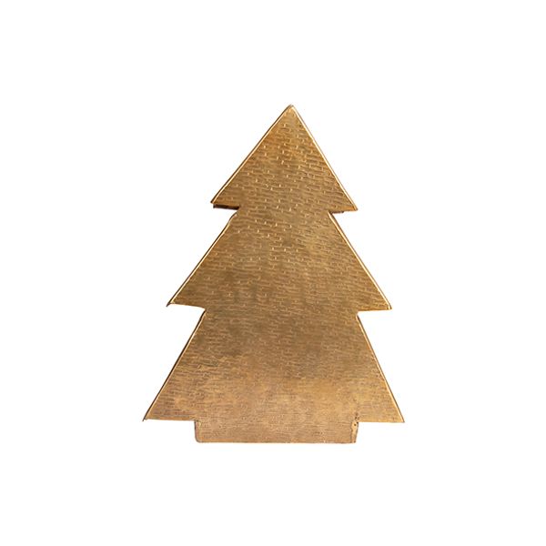 Kerstboom Goud 24x6,5xh30cm Aluminium  