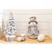 Kerstboom On Stand Duo Greige 22,5x15xh4 2cm Langwerpig Keramiek 