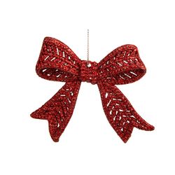 Strik Set2 Glitter Rood 14x3xh12cm  