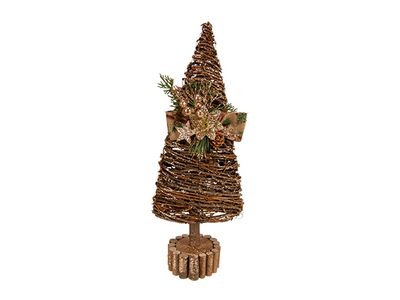 Kerstboom Branches Natuur 16x8xh43cm 