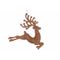 Hanger Deer Glitter Koper 12xh12cm Kuns Tstof 