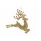 Hanger Deer Glitter Goud 12xh12cm Kunsts Tof 